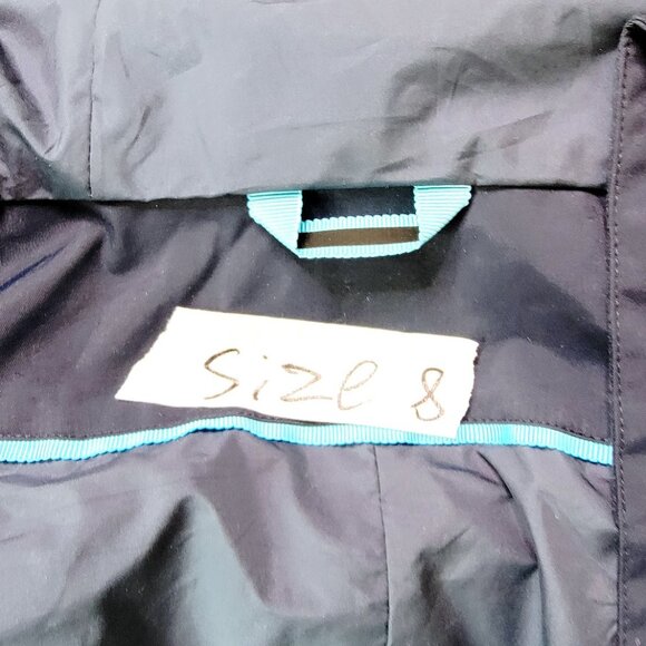 Lululemon Women's Inkwell Blue Long Sleeve Right As Rain Parka Jacket Size 8 - Picture 7 of 8